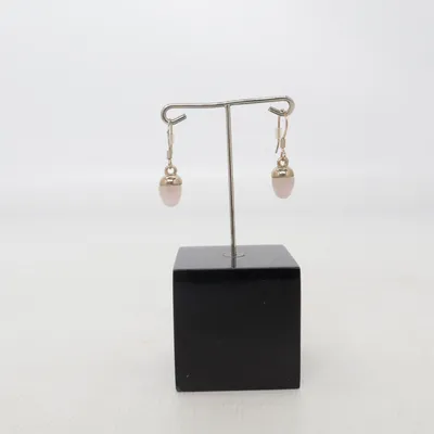 Oorbellen (Roze, Goud) Onbekend materiaal