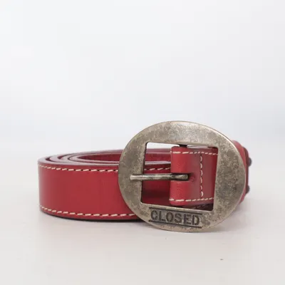 Riem (Rood, Bruin) van Closed Leer