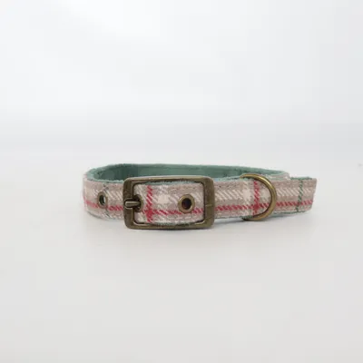 Honden halsband (Beige, Groen, Meerkleurig) van Janice Wainwright