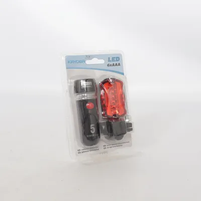 Lumière de vélo (Noir, Rouge) de Jula