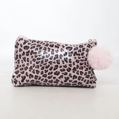 Kulturbeutel (Pink, Schwarz, Braun) von Naomi Campbell Polyester