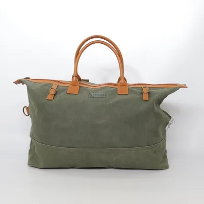 Weekendtas (Groen, Bruin) van Vinga Katoen, Polyester