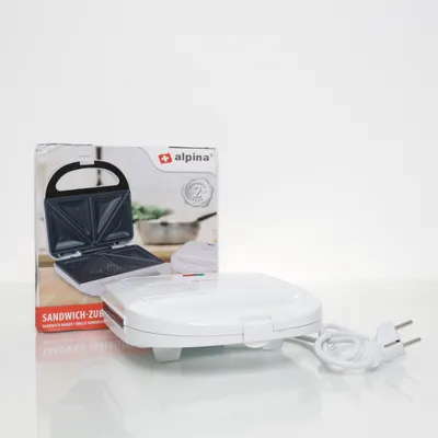 Panini grill (Hvid) fra Alpina