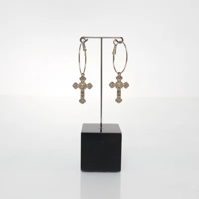 Oorbellen (Goud, Zilver) Onbekend materiaal