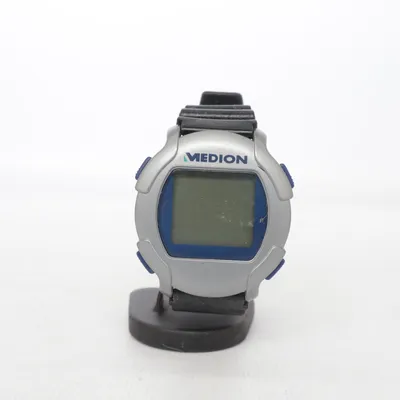 Armbandsur (Svart, Silverfärgad) från Medion