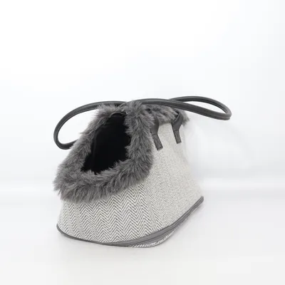 Sac de transport pour chien (Gris, Noir) de Flamingo Polyester