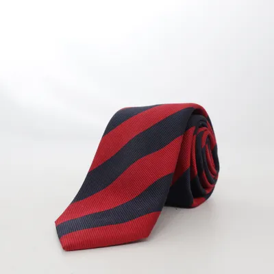 Stropdas (Rood, Blauw) van A.Christensen Zijde