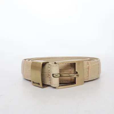 Bälte (Beige) från SAND Skinn