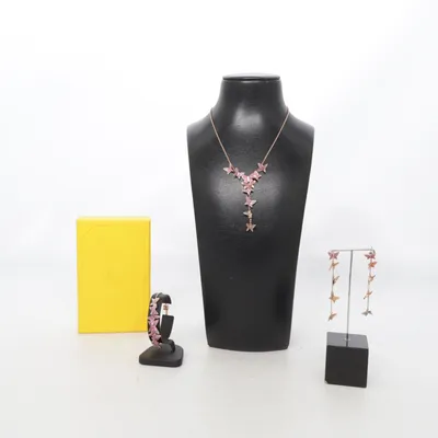 Parure de bijoux (Rose, Multicolore) de Swarovski Métal inconnu
