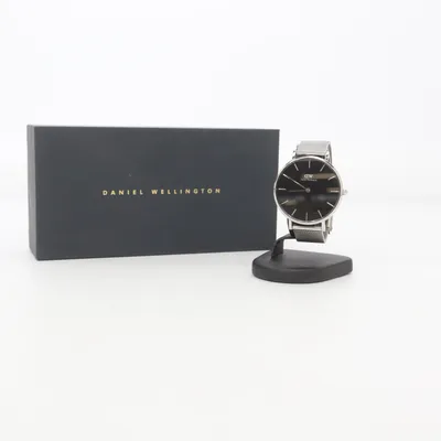 Polshorloge (Zwart, Zilver) van Daniel Wellington