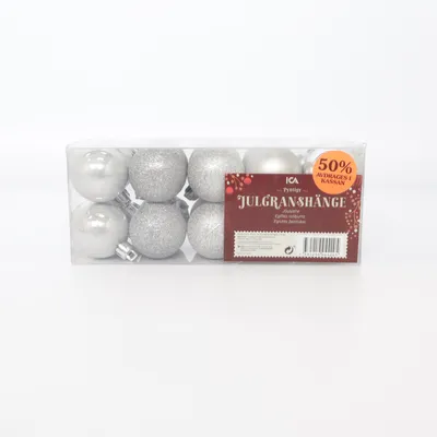 Christmas ornament (Silver) from ICA