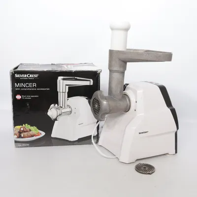 Köttkvarn (Silverfärgad) från SilverCrest