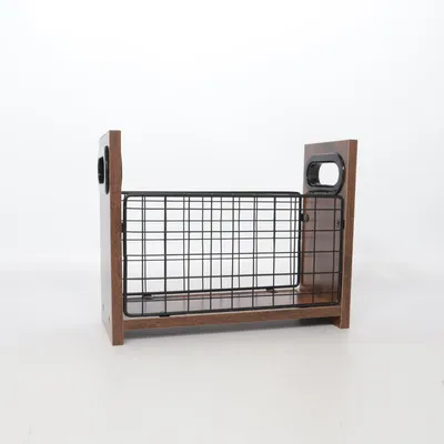 Newspaper stand (Brown, Black)