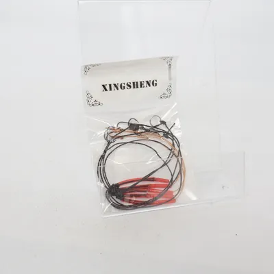 Visdobber (fishing rig, fishing tackle, fishing leader, fishing trace, wire leader, steel leader, fishing line, fishing accessory, fishing gear, angling equipment, pike leader, predator fishing, lure fishing, bait fishing, anti bite leader, swivel, snap swivel, fishing terminal tackle, carp fishing, coarse fishing, freshwater fishing, saltwater fishing, tackle box essential, hook rig, fishing setup, ready rig, fishing components, durable leader, strong leader, abrasion resistant, wire trace, pike tackle, zander fishing, perch fishing, musky fishing, spinner rig, spoon fishing, soft bait rig, fishing supplies, outdoor sports, angler gift, new in package, sealed pack, Xinsheng, premium fishing gear, tackle accessories, predator tackle, fishing essentials, high strength, corrosion resistant.) van Xinsheng