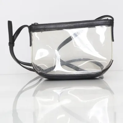 Shoulder-bag (Black, Transparent) from Matt & Nat