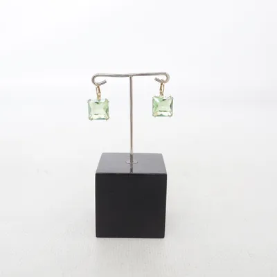 Örhängen (Grön, Guldfärgad) från Swarovski Okänd metall