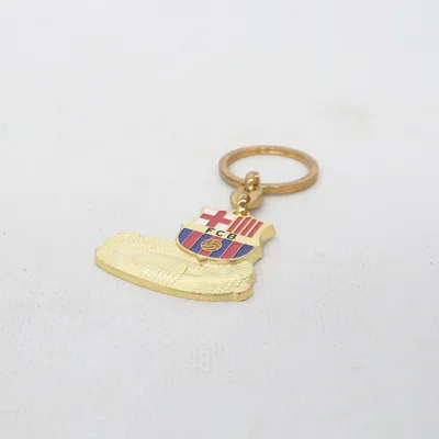 Keyring (Gold, Multicolored) from FC Barcelona