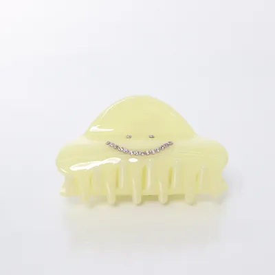 Hårklämma (Gul, Flerfärgad)