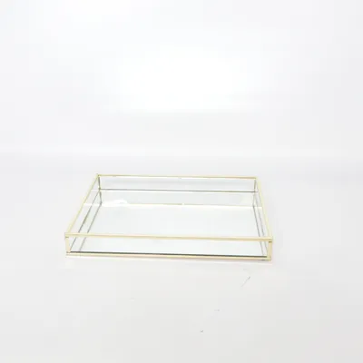 Candle tray (Gold) from Søstrene Grene