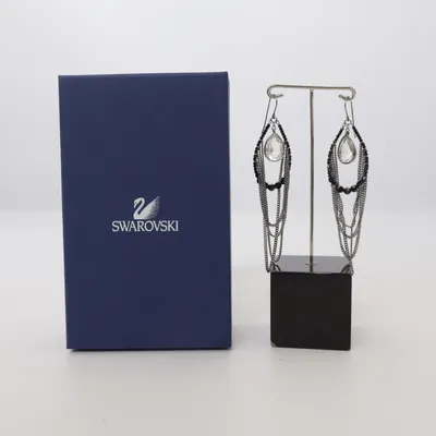 Øreringe (Sølv) fra Swarovski Ukendt metal