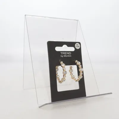 Boucles d'oreilles (Or, Argent) de Trend by Montini Métal inconnu