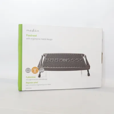 Footstool (Ergonomic Metal Design) from Nedis