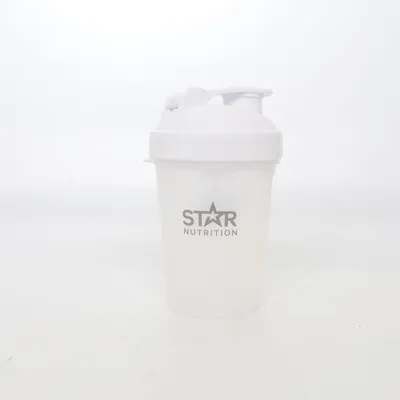 Protein shaker (White) from Star Nutrition