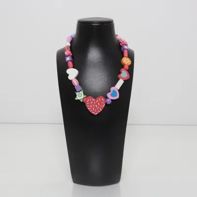 Ketting (Meerkleurig) Onbekend materiaal