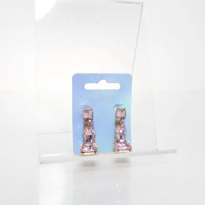 Oorbellen (Roze) van Glitter Onbekend materiaal