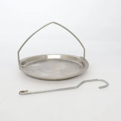 Iron grill grate (Silver)