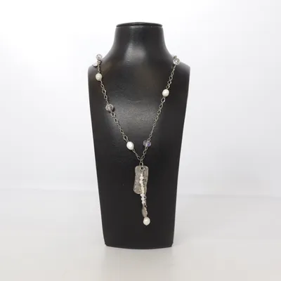 Necklace (Silver) from Pearls for Girls Unknown metal