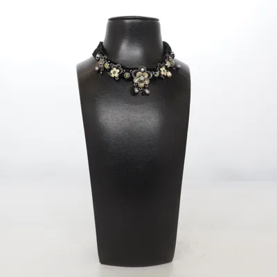 Choker (Svart) Okänd metall