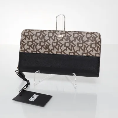 Portemonnee (Zwart, Beige, Bruin) van DKNY