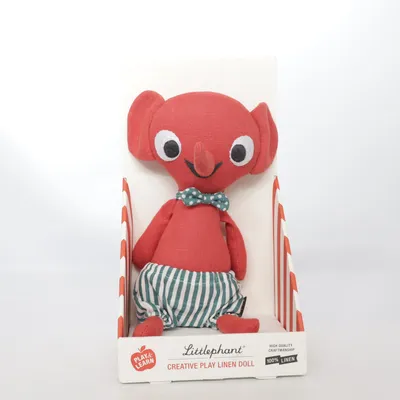 Peluche (Littlephant) de Littlephant Lin, Coton biologique, Polyester