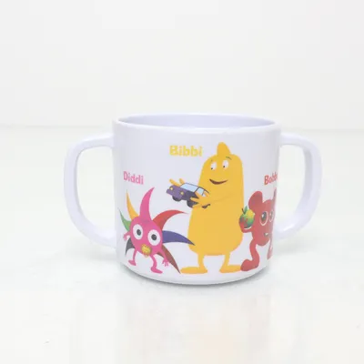 Mugg (Vit, Flerfärgad) från Babblarna