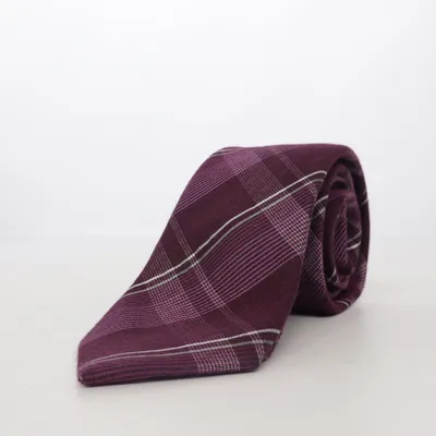 Cravate (Violet) de Atlas Design Soie, Viscose