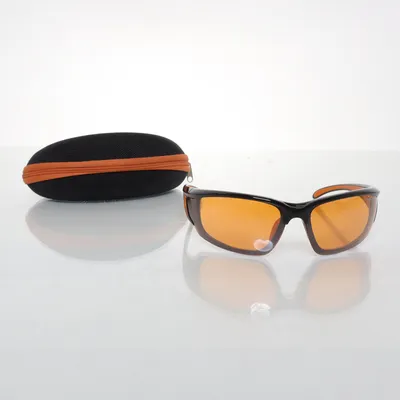 Solbriller (Sort, Orange) fra Alpina