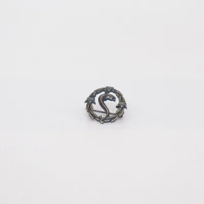 Broche (Grå) Ukendt metal