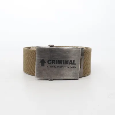Belt (Beige) from Criminal Damage