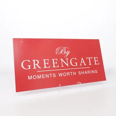 Panneau (Rouge) de Greengate