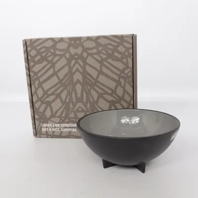 Bowl (Black) from Orrefors Jernverk
