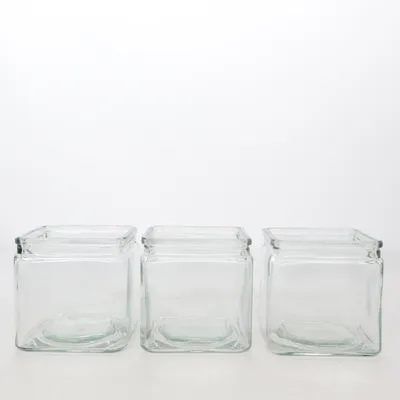 Waxinelichthouder (Square Candle Holder) van Creotime