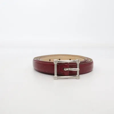 Ceinture (Rouge) de Talbots Cuir