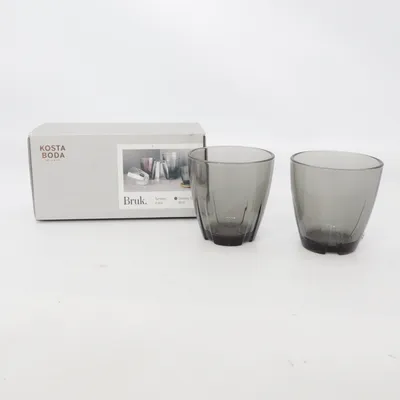Drinking glass (Gray) from Kosta Boda