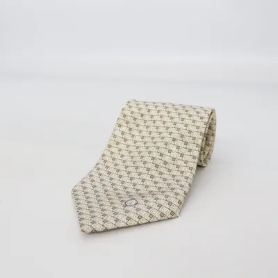 Cravate (Beige) de Dunhill Soie