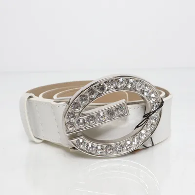 Bälte (Vit) från Guess Skinn