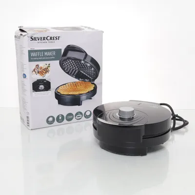 Våffeljärn (Svart) från SilverCrest