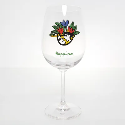 Wine glass (Transparent, Multicolored) from Kosta Boda