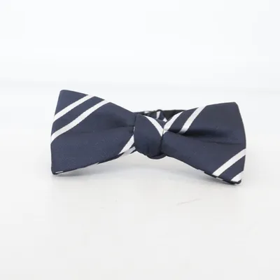 Bow tie (Blue, White) Polyester