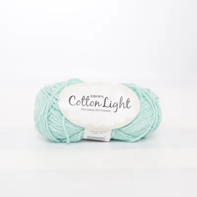 Garn (Cotton Light) från Drops Bomull, Polyester